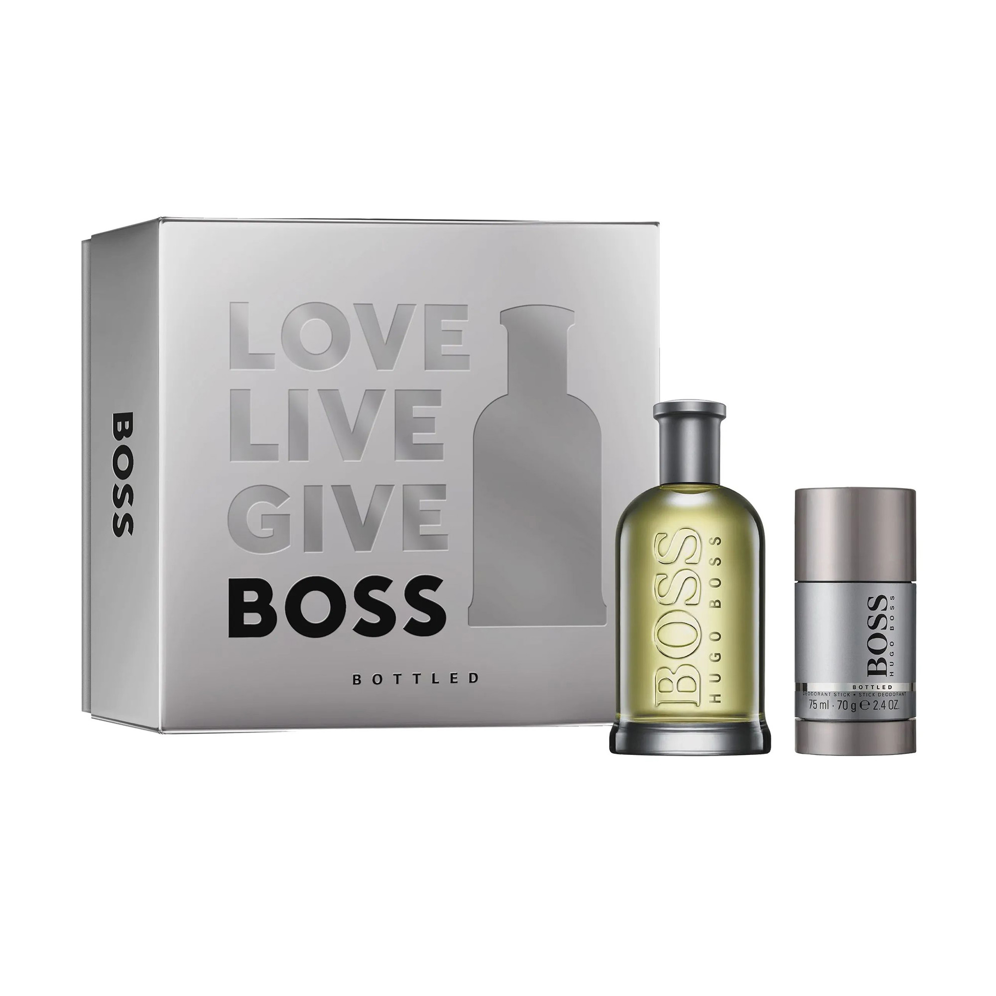 Парфумований набір чоловічий Hugo Boss Boss Bottled (туалетна вода, 200 мл + дезодорант-стік, 75 мл)